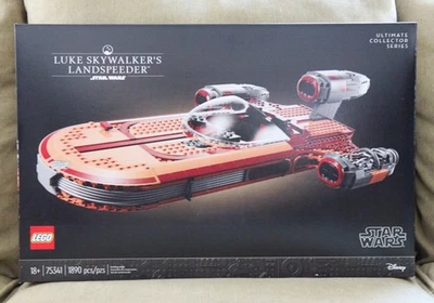 LEGO 75341 Star Wars UCS Luke Skywalker's Landspeeder Set Retired New Sealed - Image 1 of 2