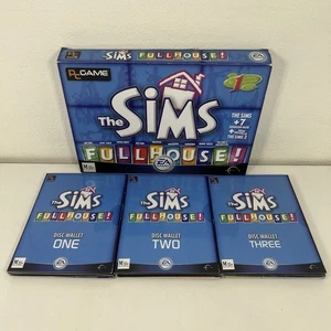 The Sims Full House! for PC - Base Game + 7 Expansions In Box! Big Box PC Game - Picture 1 of 19