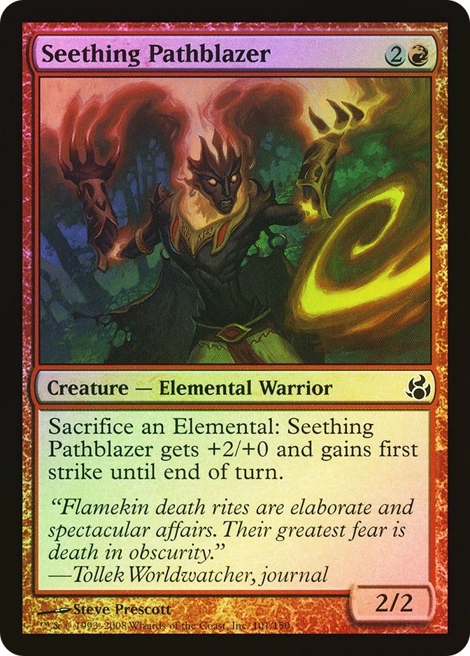 MTG FOIL Seething Pathblazer  - Morningtide #101 - Image 1 of 1