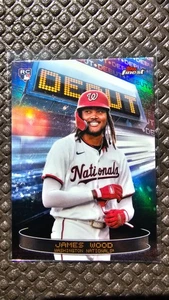 James Wood RC – 2025 Topps Finest Debut Rookie #D-1 – Washington Nationals - Bild 1 von 2