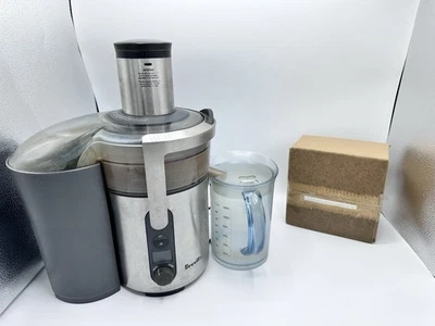 Breville Juicer Model BJE510XL/A Fruit Veggie Juice Extractor w/New Blade WORKS - Image 1 of 4