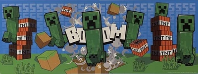Minecraft Creepers Desk Mat / Mausmatte / Mauspad - NEU+OVP - Bild 1 von 4