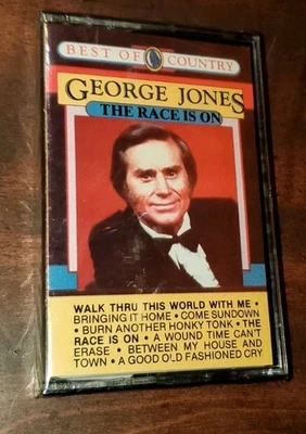 The Race Is On - George Jones (Cassette 1985 Richmond Inc) New Sealed  - Image 1 of 3