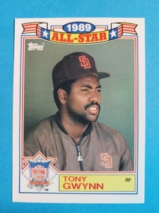 Tony Gwynn 1990 Topps All-Star Game Commemorative #8 San Diego Padres  - Bild 1 von 2