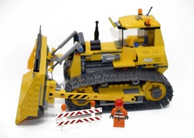Lego City set 7685 Dozer Complete minus instructions Bulldozer construction