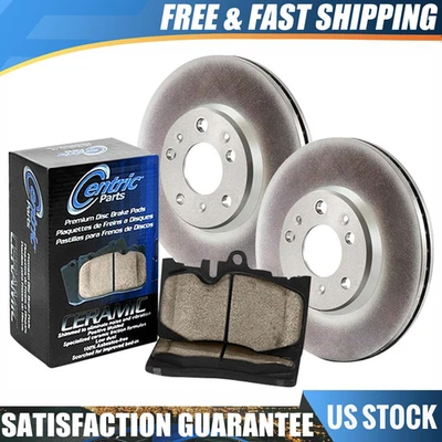 Front Brake Pads and Rotors For Oldsmobile Cutlass Supreme 1985 1986 1987 1988 - Image 1 of 4