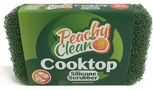 Peachy Clean Spugna Pulizia Silicone Piano Cottura Vetro Antimicrobico - Foto 1 di 4