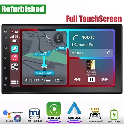 ATOTO F7 Doppel-DIN 7Zoll Bildschirm Autoradio RDS Wireless CarPlay Android Auto - Bild 1 von 4