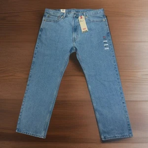 Levi’s 505 Regular Fit Jeans Herren 40x30 Neu Mit Etikett Helle Waschung - Bild 1 von 8