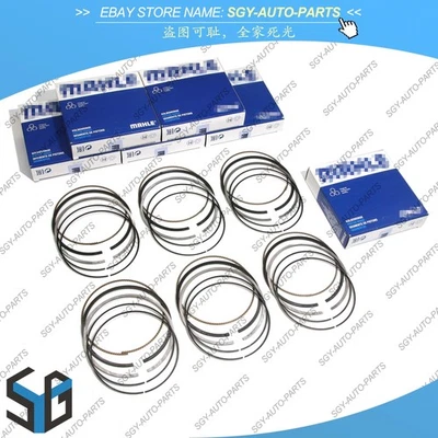 6x STD Engine Piston Rings Set for Mercedes-Benz C320 E350 CDI BlueTec 3.0 OM642 - Image 1 of 4