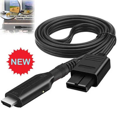 N64 to HDMI Converter Adapter Link Cable forNintendo N64/SNES/NGC Gamecube - Image 1 of 4