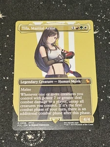 Tifa, Martial Artist 206, Borderless Reg, Final Fantasy, FIC MTG TCG - Picture 1 of 1