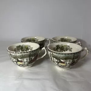 Vintage Johnson Brothers Friendly Village Kaffee/Teetasse Set/4 - Bild 1 von 4