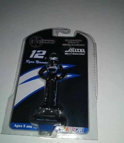 Ryan Newman Alltel Racing 1/24 Scale Die Cast Figurine Motorworks NASCAR #12 New Cover