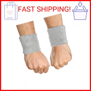 Sports Sweatbands - Arm Bands for Wrists, Sweat Absorption for Men & Women - Picture 1 of 2