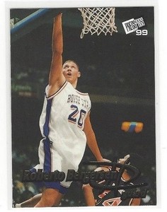 1999 PRESS PASS BASKETBALL GOLD ZONE ROBERTO BERGERSEN #36 - BOISE STATE