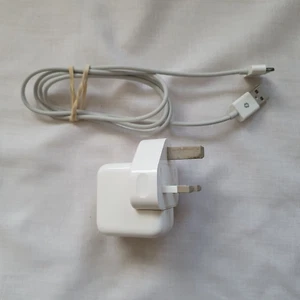 Genuine Apple USB Mains Charger 10W Power Adapter iPad iPod iPhone Model:A1357 - Picture 1 of 9