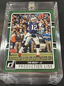 Tom Brady 2016 Donruss Football Production Line #13 MINT NFL Superbowl Card MINT - Picture 1 of 2