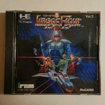 Image Fight PCEngine HuCard Irem Used Japan Import 1990 Tested Working Boxed - Image 1 of 3