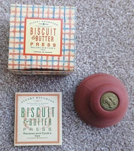 Stuart Houghton Terracotta - Teddy Bear Biscuit/Butter Press (Boxed) - Picture 1 of 3