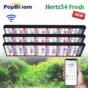 3x54cm WiFi Full Spectrum Aquarium Led Plant Lights for 180cm Tropical Fish Tank - Picture 1 of 10