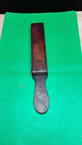 razor hone 4.25" In wood coffin box natural sharpening stone vintage Antique - Picture 1 of 16