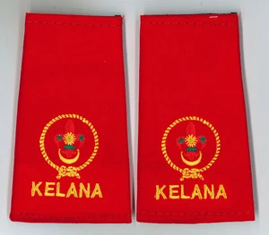 SCOUTS OF MALAYSIA - ROVER SCOUT (ROVERS SCOUT / RS) EPAULETTES PATCH (PAIR) - Picture 1 of 2