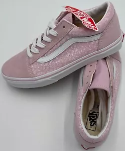 Vans Old Skool Lilac Snow Trainers Shoes Size Uk 4 New - Picture 1 of 12