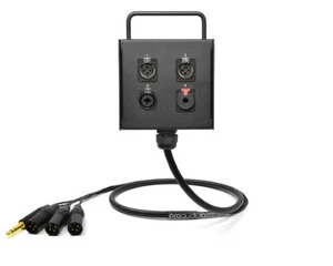 4-Ch Studio Wall Box | Mogami 2931 & Neutrik Gold Connectors | Standard | 5 Ft - Picture 1 of 1
