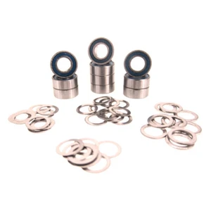 Rodamientos de bolas TRB RC 4x8x3mm sellos de goma M4x6 paquete de barandillas - Imagen 1 de 5