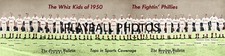 1950 Philadelphia Phillies (Whiz Kids) 4x16 team Colorized Print-FREE SHIPPING