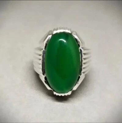 Anillos yemeníes Aqeeq anillo de ágata cornalina plata de ley 925 piedra Aqeeq regalo para Foto 1 de 4