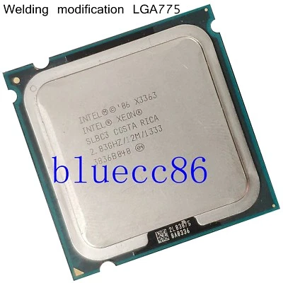 Intel Xeon X3363 2.83GHz LGA 775 SLBC3 Cach 4-Core CPU Processors similar Q9650 - Image 1 of 2