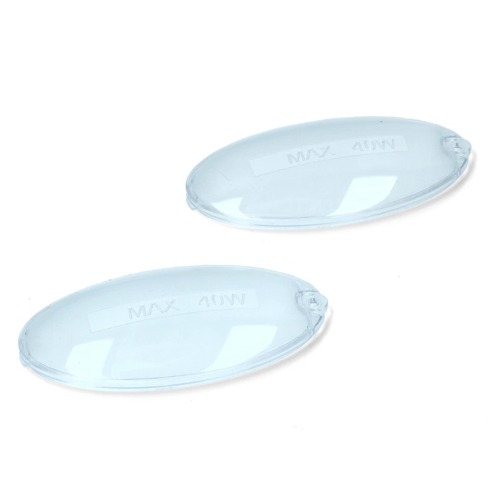 FABER PLAFONIERA CAPPA LUCE DIFFUSORE 100X55 COPPIA 2 PEZZI OVALE UNIVERSALE