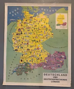 POSTER VINTAGE GERMANIA 1974 - Foto 1 di 2