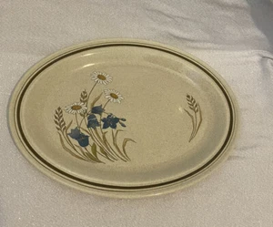 Royal Doulton Lambethware ~ HILL TOP LS 1025 ~ Oval Serving Platter ~ 13 1/4" - Picture 1 of 3