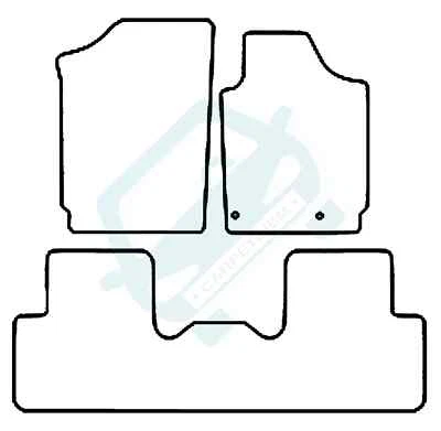 Fits Peugeot Partner Combi 2001 - 2010 Tailored Car Mats - Image 1 of 3