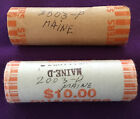 2003-P MAINE State Quarter Roll - UNCIRCULATED - Original Bank Wrapping