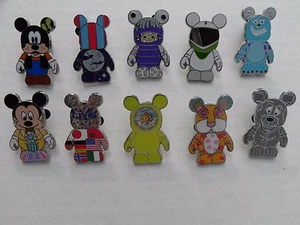 Juego completo de 10 pines WDW Disney Vinylmation Park 4  - Imagen 1 de 1