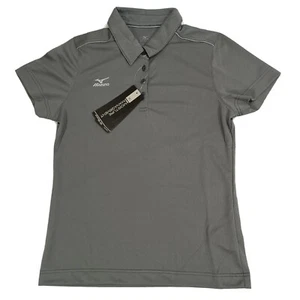 Mizuno Drylite Golf Polo Shirt Size XS Grey Short Sleeve Collared - Picture 1 of 16