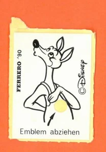 DRIBBLE BOYS Hpf-Bpz Aufkleber ohne Emblem TASCHE BERTI Kinder DISNEY Original 1990 - Bild 1 von 2