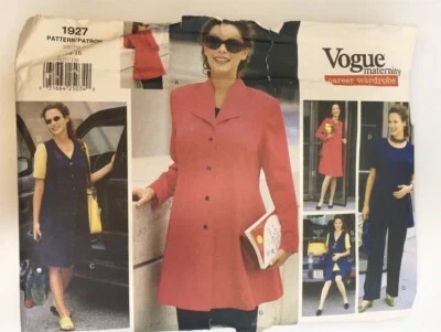 Maternity Dress Jacket Jumper Vest Shorts Pants Tunic Size 12-16 Cut to 16 V1927 - Image 1 of 2