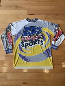 Vintage 90s AXO Sport Motocross Supercross Racing Jersey DyeMax 1994 - Picture 1 of 9