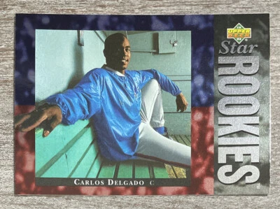 Carlos Delgado Rc 1994 Upper Deck Star Rookie Blue Jays #8   *9286* - Image 1 of 2