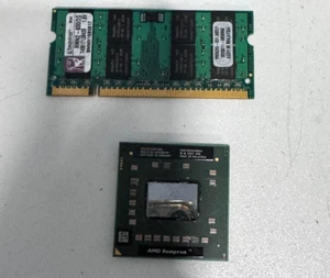 CPU AMD SMSI42SAM12GG + RAM Kingston 2GB RMN2-800/2g per Hp Compaq 6735S - Foto 1 di 8