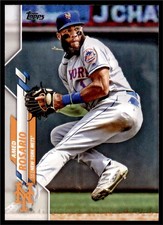 2020 Topps Series 1 Base #136 Amed Rosario - New York Mets
