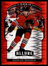 2020-21 Upper Deck Allure Red Rainbow Nicolas Beaudin #79
