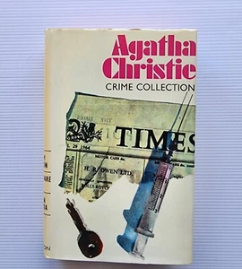 Agatha Christie Crime Collection Hardcover Book 4.50 From Paddington 3 in 1 Set - Picture 1 of 5
