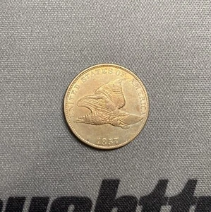 1857 Flying Eagle Cent - Bild 1 von 18