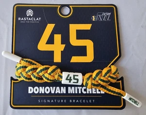 RASTACLAT X NBALAB Donovan Mitchell Utah Jazz Signature  Bracelet NIP - Bild 1 von 2